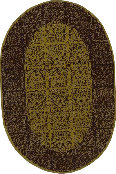 Ковёр 1,20х1,82 SHR210123 Шерсть, шелк овал