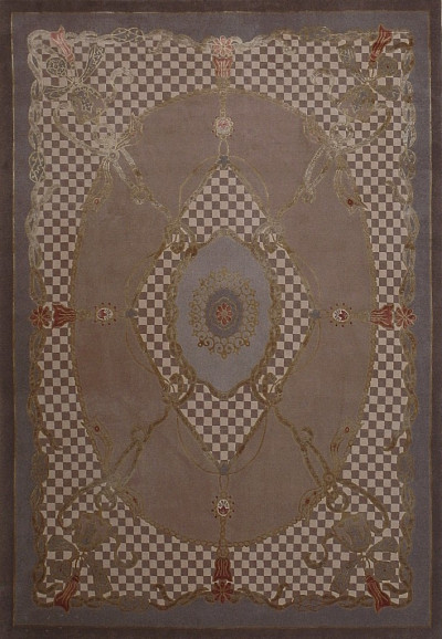 Ковёр 1,68х2,44 С.Вичини 150L пух яка+шёлк DSR-08A