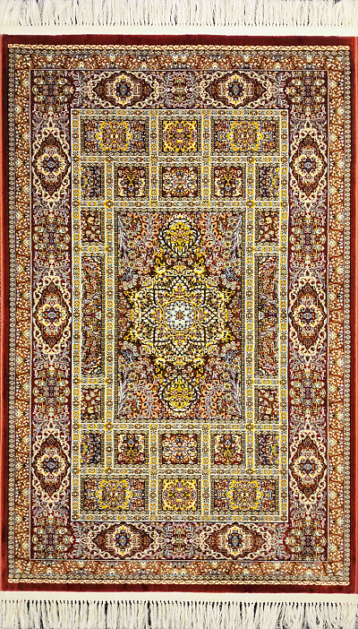 Ковёр 1,00х1,50 Э-Силк Гале Ганж Ред 2085