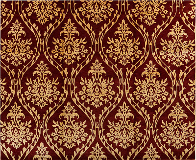 Ковёр 3,00х5,00 ОГ 58 W/V N-171 RD/RD шерсть с вискозой 917 Индия