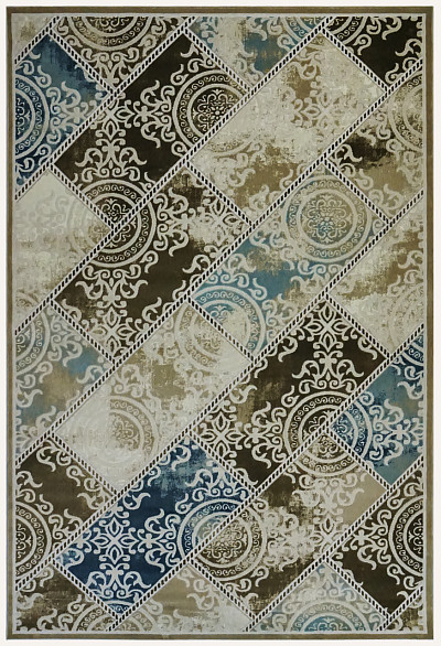 Ковёр 2,50х3,50 Сарай Классик 12503 A00 уайт