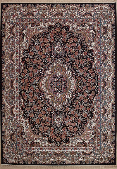 Ковёр 2,50х3,50 Rose коричневый/крем