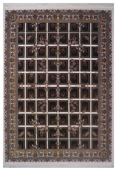 Ковёр 2,50х3,50 Э-Силк Баг Малик Крем 3002