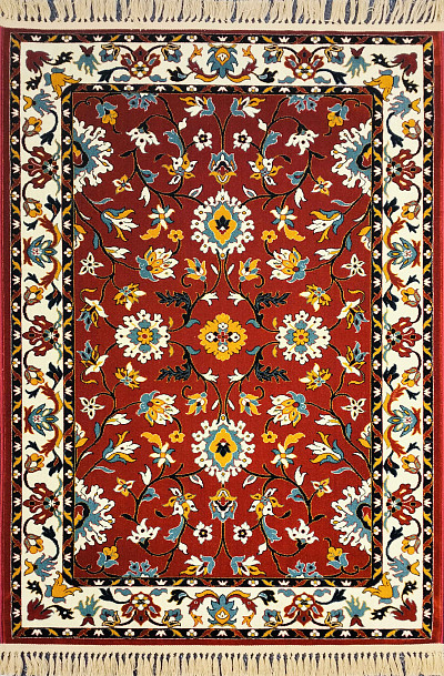 Ковёр 1,00х1,50 Keramatian Maral ред/крем 0361