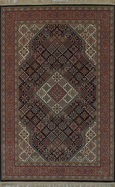 Ковёр 1,50х2,30 Afarinesh коричневый/розовый