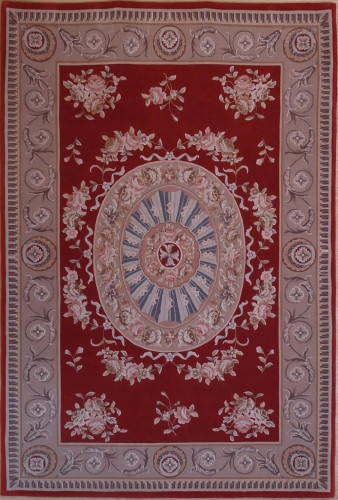 Ковёр 1,83х2,74 Шерсть с шёлком140L 154ред