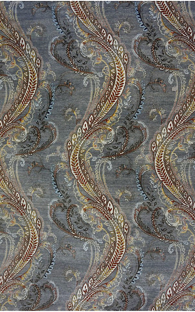 Ковёр 2,50х3,22 SHR710139 шерсть, шёлк темно-синий