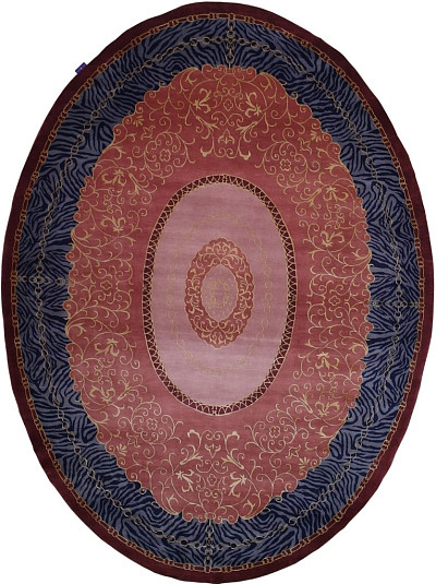 Ковёр 2,00х3,00 C.Вичини 150L+шёлк/DSR-02W/W/S-F4 овал