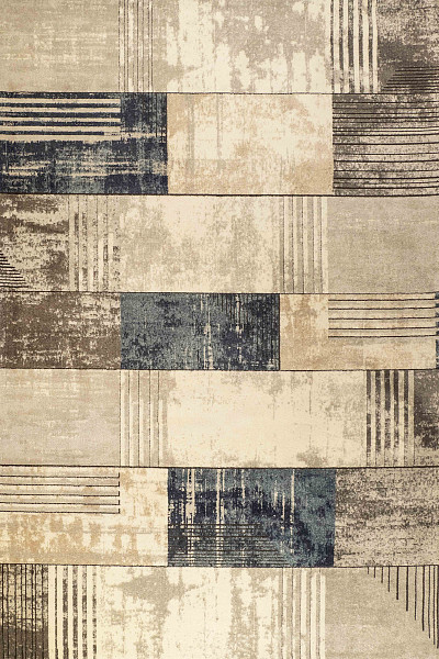 Ковёр 2,40х3,40 ВИСТА A067B-GREY/BLUE