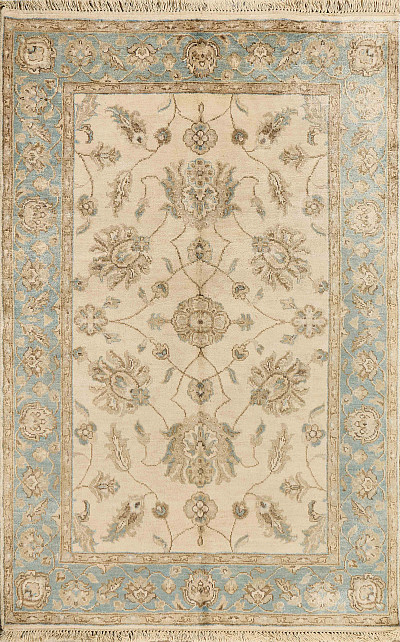Ковёр 1,25х1,83 INDIAN  BAMBU P2128C ivory/blue