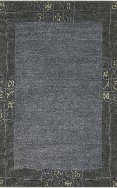 Ковёр 0,58х0,90 SHR060341 шерсть бел.синий