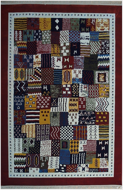 Ковёр 2,00х3,00 Keramatian Ashayer ред/ред 20766