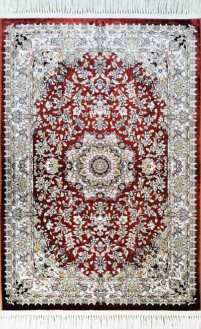 Ковёр 1,00х1,50 Э-Силк Арамис Ред 1604