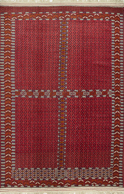 Ковёр 2,02х3,00 ГА 262 W/W ТЕКИН шерсть 1248 Туркмения