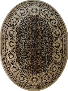 Ковёр 2,00х3,00 Версаль голд 100L 25/574/1М овал