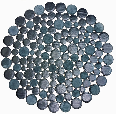 Ковёр 1,50х1,50 АВАНГАРД 100 черн Турция