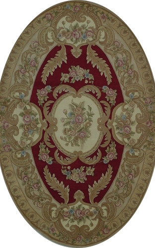 Ковёр 1,83х2,74 Савенери 140/379 овал