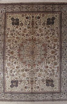 Ковёр 3,60х4,78 Medallion 15/8/2006 810.000уз. шёлк основа шёлк beige/beige Египет