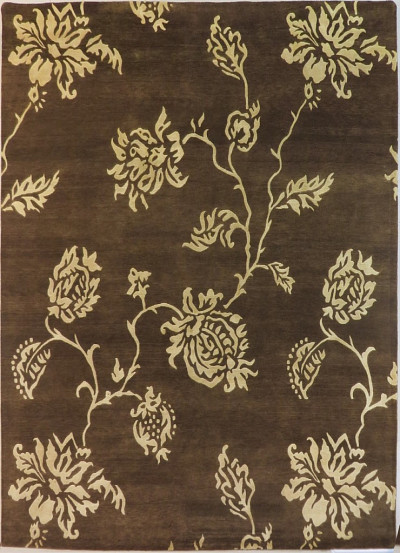 Ковёр 2,51х3,02 ОГ 30 W/V N-516  BN/BN Индонепал ш.с виск.