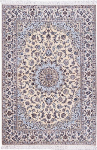 Ковёр 1,50х2,30 Наин 6-ла на хлопке 1548 елоу