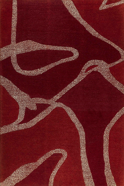 Ковёр 1,22х1,79 Р/1 6360 496Red 80уз. (2,18) НЕПАЛ